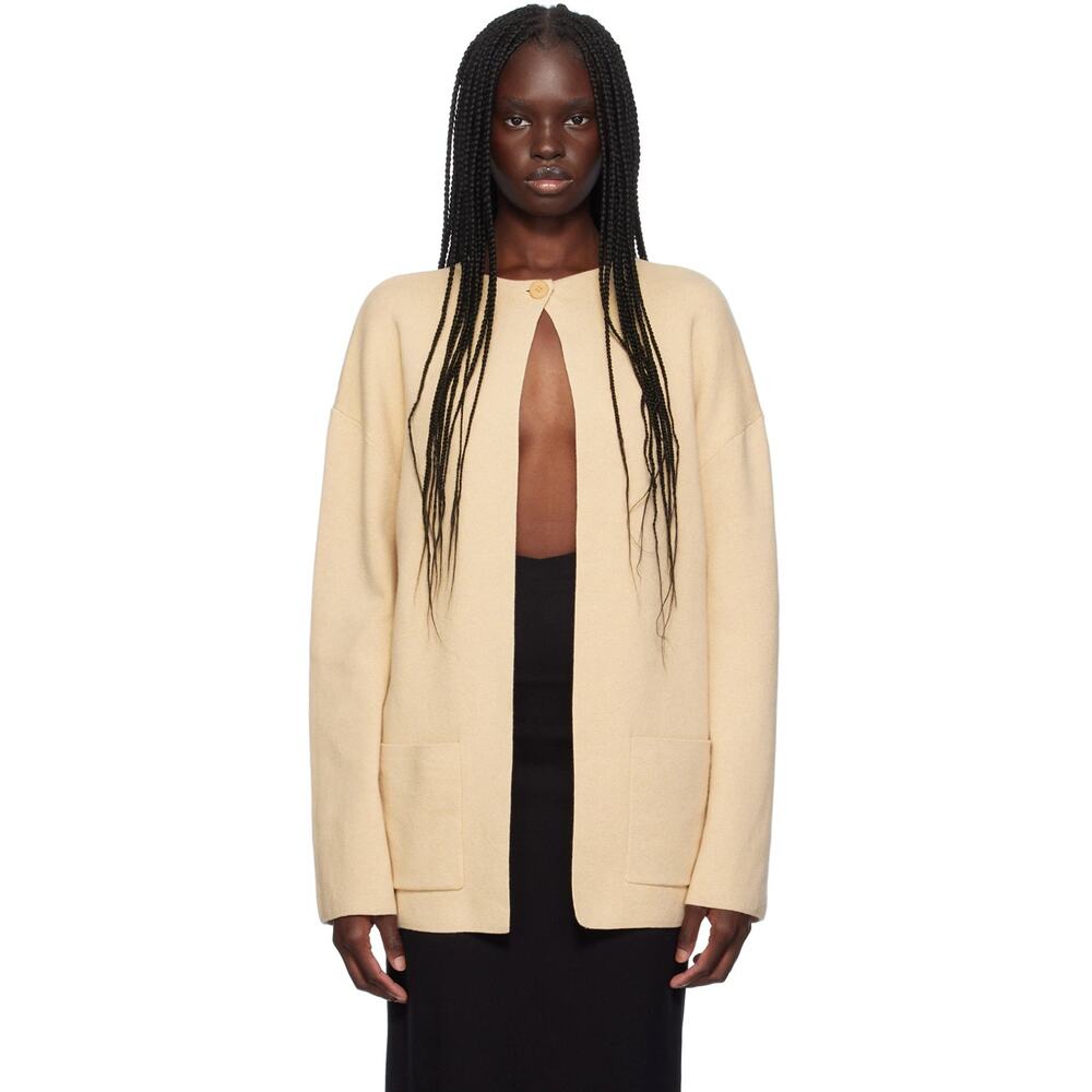 NWT STAUD	 Carry On Single Button Cashmere Blend Cardigan Small S